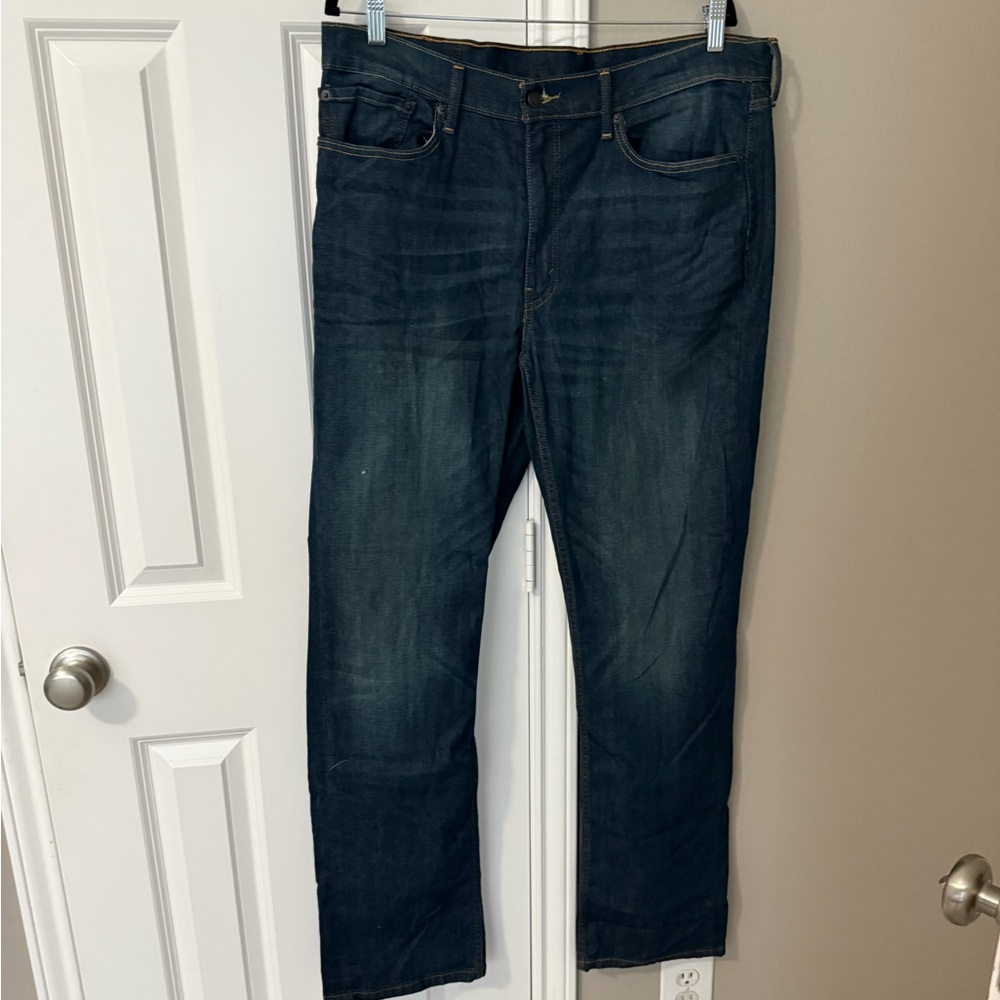 Levi's Dark Blue Straight Jeans